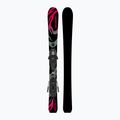 Narty zjazdowe dziecięce Salomon QST Jr Black XS + wiązania C5 GW black/neon punch