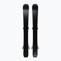 Narty zjazdowe dziecięce Salomon QST Jr Black XS + wiązania C5 GW black/neon punch 3
