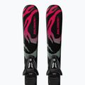 Narty zjazdowe dziecięce Salomon QST Jr Black XS + wiązania C5 GW black/neon punch 5