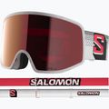 Gogle narciarskie Salomon Sentry Pro Sigma S3 translucent frozen/sigma fire red 2