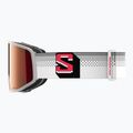 Gogle narciarskie Salomon Sentry Pro Sigma S3 translucent frozen/sigma fire red 4
