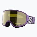 Gogle narciarskie dziecięce Salomon Lumi Acces Jr S1 pansy/flash yellow