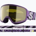 Gogle narciarskie dziecięce Salomon Lumi Acces Jr S1 pansy/flash yellow 2