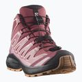 Buty turystyczne dziecięce Salomon XA Pro Mid Waterproof nocturne/dusky orchid 8