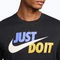 Koszulka męska Nike Sportswear JDI black/sapphire/sail/saffron quartz 3