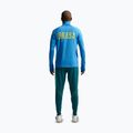Bluza piłkarska męska Nike Brazil Strike light photo blue/light menta/midwest gold 3