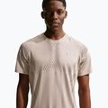 Koszulka do biegania męska Nike Stride Dri-Fit ADV cream li/mink brown 2