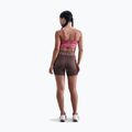 Spodenki damskie Nike Pro Sculpt High Waisted 5" Biker tattoo/burgundy crush/white 3