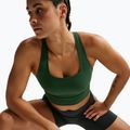 Biustonosz treningowy Nike Zenvy Light Support Longline fir/white 4
