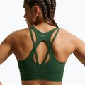 Biustonosz treningowy Nike Zenvy Light Support Longline fir/white 5