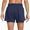 Spodenki damskie Nike One Dri-Fit High-Waisted 3" 2In1 midnight navy/white 2