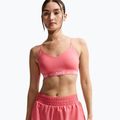 Spodenki do biegania damskie Nike One Dri-FIT 2IN1 sea coral/white 4