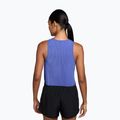 Koszulka do biegania damska Nike AeroSwift Dri-Fit ADV Cropped Tank Top off sapphiree/black 2
