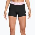 Spodenki damskie Nike Pro Mid-Rise Biker 3" black/pink foam/white