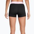 Spodenki damskie Nike Pro Mid-Rise Biker 3" black/pink foam/white 2