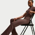 Spodnie damskie Nike Flared light chocolate 6