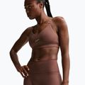 Spodenki damskie Nike One Biker 5" light chocolate 4