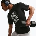 Koszulka treningowa męska Nike Hyverse Dri-Fit persian black/white 5