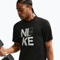 Koszulka treningowa męska Nike Hyverse Dri-Fit persian black/white 6