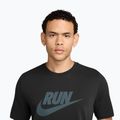 Koszulka do biegania męska Nike Dri-Fit Running black/mineral slate 3