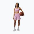 Spodenki koszykarskie damskie  Jordan Sport Diamond 4" iced carmine/iced carmine/white/white 2