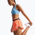 Spodenki do biegania damskie Nike Tempo Swoosh Dri-Fit Mid-Rise Brief-Lined orange pulse/white 5