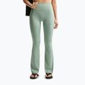 Legginsy damskie Nike One High Waisted Flared steam/white