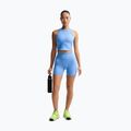 Koszulka damska Nike One Fitted Dri-Fit Cropped Tank thunder university blue/white 2