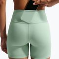 Spodenki damskie Nike One High-Waisted Biker 5" steam/white 7