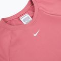 Koszulka treningowa damska Nike Pro Seamless Dri-Fit peony/white 3
