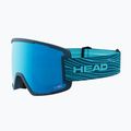 Gogle narciarskie HEAD Contex Pro 5k Race blue/petrol/blue/chrome/orange