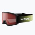 Gogle narciarskie dziecięce HEAD Contex Yuki Jr red/lime