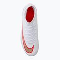 Buty piłkarskie męskie Nike Mercurial Superfly 11 Club TF white/bright crimson/blur 5