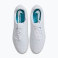 Buty piłkarskie męskie Nike Phantom 6 Low Academy FG/MG white/white/dusty cactus 4