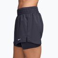 Spodenki damskie Nike One Dri-Fit High-Waisted 3" 2In1 gridiron/white 3