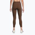 Legginsy treningowe damskie Nike One High-Waisted 7/8 cacao wow/white 2
