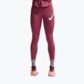 Legginsy damskie Nike Tempo Swoosh Run pink smoke/white