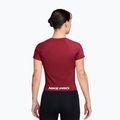 Koszulka treningowa damska Nike Pro Seamless tough red/white 2