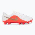 Buty piłkarskie dziecięce Nike Jr. Tiempo Maestro Academy white/bright crimson/blur 2