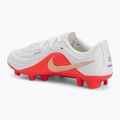 Buty piłkarskie dziecięce Nike Jr. Tiempo Maestro Academy white/bright crimson/blur 3