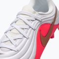 Buty piłkarskie dziecięce Nike Jr. Tiempo Maestro Academy white/bright crimson/blur 12