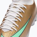 Buty piłkarskie dziecięce Nike Jr. Mercurial Superfly 11 Club "Kylian Mbappé" MG metallic gold/green glow 12