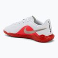Buty piłkarskie dziecięce Nike Jr. Tiempo Maestro Club white/bright crimson/blur 3