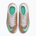 Buty piłkarskie dziecięce Nike Jr. Mercurial Superfly 11 Club "Kylian Mbappé" TF metallic gold/green glow 11