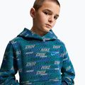 Bluza dziecięca Nike Sportswear Club Fleece bright spruce/midnight navy/game royal 10