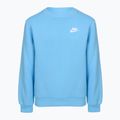 Bluza dziecięca Nike Sportswear Club Fleece football blue/white