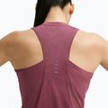 Koszulka do biegania damska Nike Swift Dri-Fit Tank Top pink smoke 5