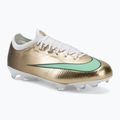 Buty piłkarskie dziecięce Nike Jr. Vapor 17 Pro "Kylian Mbappé" Jr FG Metallic Gold/Green Glow