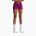 Spodenki damskie Nike Pro Mid-Rise Biker 3" true berry/white