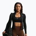 Legginsy damskie Nike One High Waisted Flared cacao wow/white